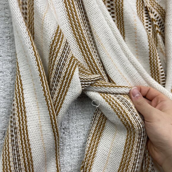 Y2K O'neil Surf Hoodie Boho Multicolor Striped Knit Women Sz XS Skater Goth Emo - Picture 13 of 15